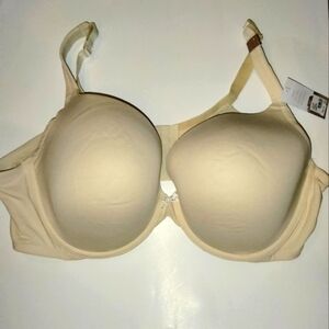 Cacique (Size 50D) Nude Boost Plunge Cotton Bra (NWT)
